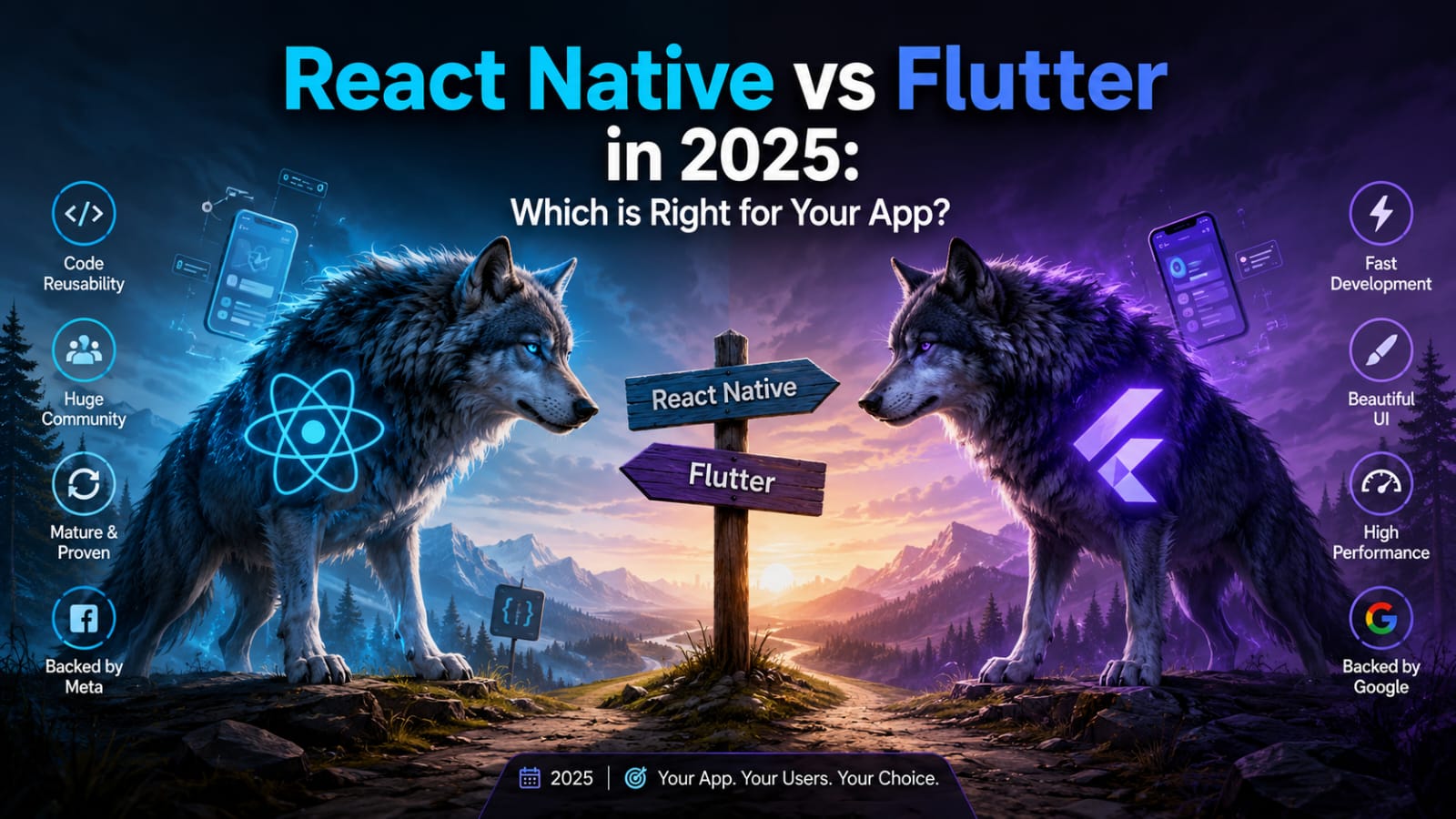 React Native vs Flutter in 2025: Which is Right for Your App?