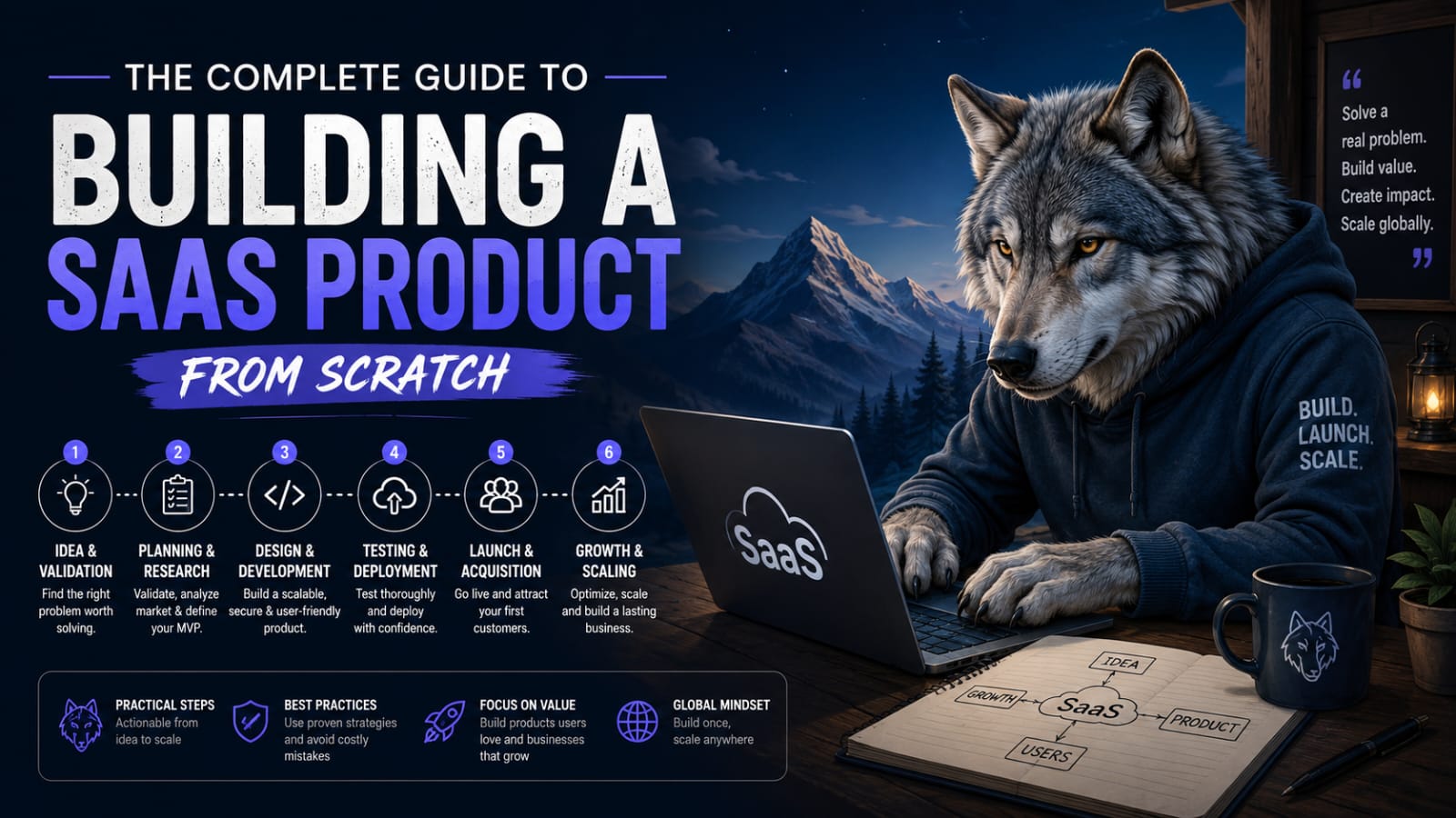 The Complete Guide to Building a SaaS Product from Scratch