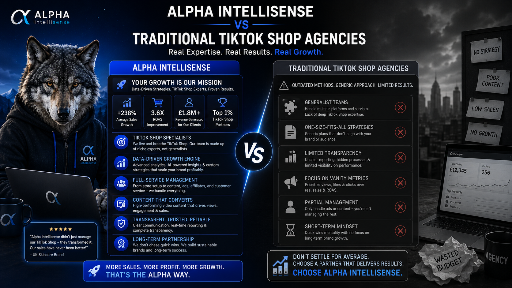 Alpha Intellisense vs Traditional TikTok Shop Agencies: Which Is Better for UK Brands in 2026?